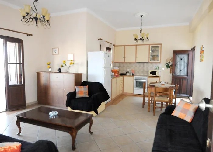 Comfortable House In Mirties With Terrace And Parking Myrties